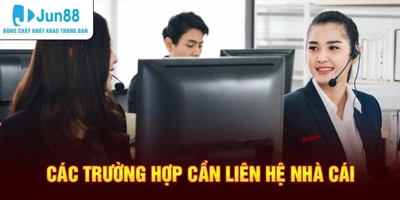 Lý do hội viên sẽ liên hệ với nhà cái?